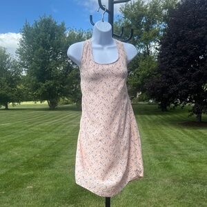 American Eagle Outfitters Floral Pink Sun Dress